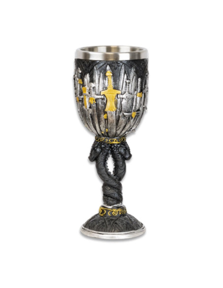 espadas de cálice decorativas medievais