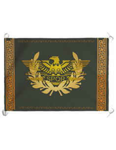 Banner Legião Romana SPQR paisagem (70x100 cms.)