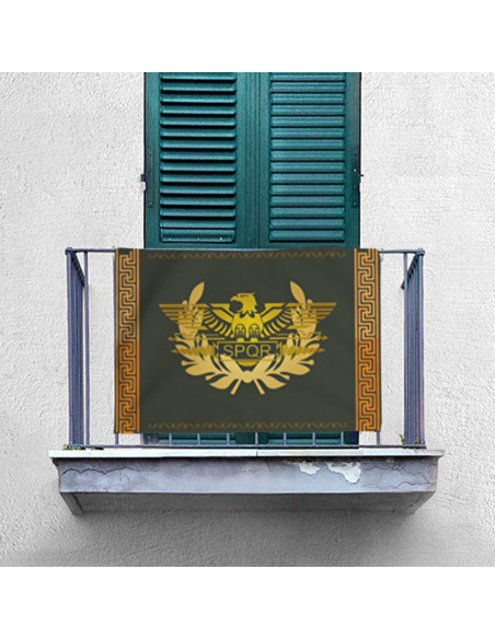 Banner Legião Romana SPQR paisagem...