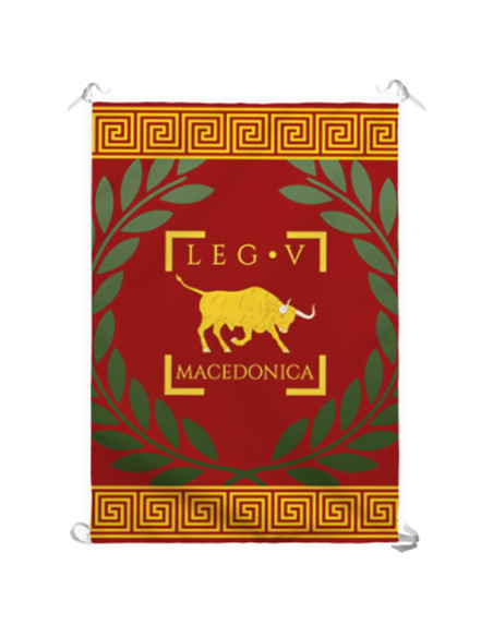 Estandarte Legio V Roman Macedonica...