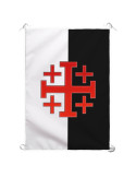Banner com a Cruz da Ordem do Santo Sepulcro de Jerusalém (70 x 100 cms.)