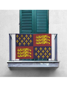 Banner Reino da Inglaterra séculos XIV-XV (70x100 cms.) 2