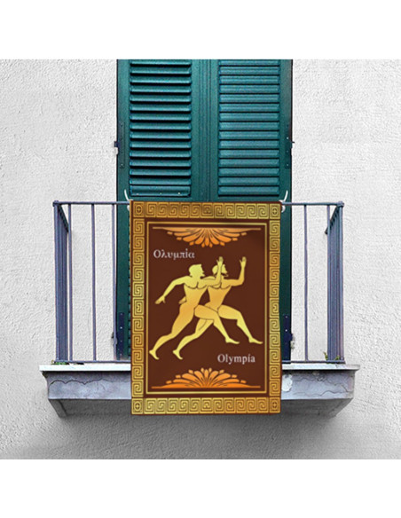 Banner Olimpíadas Gregas, Atletismo...
