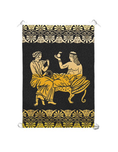 Banner Rest e Leisure na Grécia Clássica (70x100 cms.)