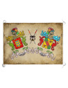 Banner Medieval 2 Sobrenomes Personalizados (70x100 cms.)