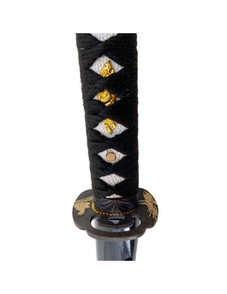 Carbon Steel Katana óleo quente