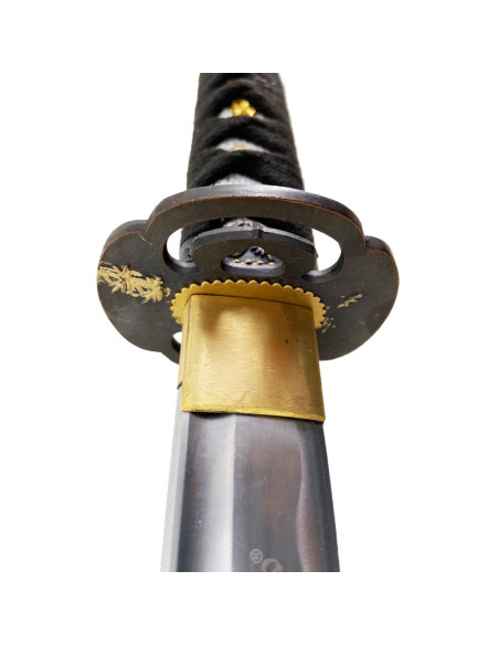 Carbon Steel Katana óleo quente