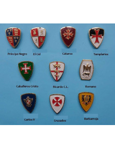 Ímã Escudo Barbarossa, 5 cm. 2