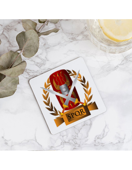 Base para copos de madeira SPQR...