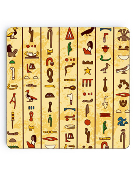 Bases para copos de madeira...