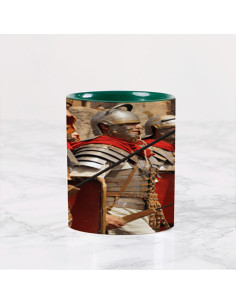 Caneca de Cerâmica Legionários Romanos