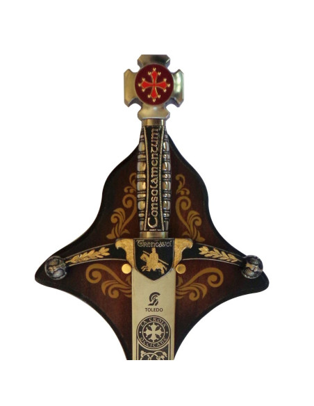Espada decorativa dos cátaros, 94 cm.