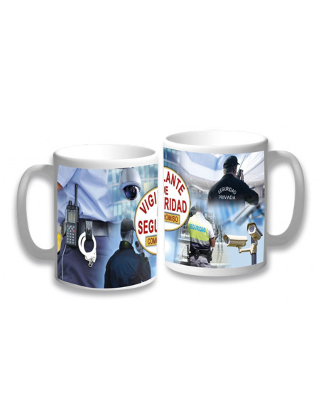 Copo Cerâmica Vigilante de Segurança...