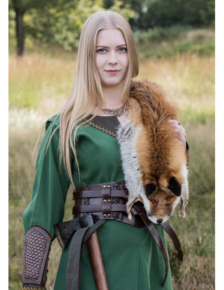 Vestido viking Jona, verde