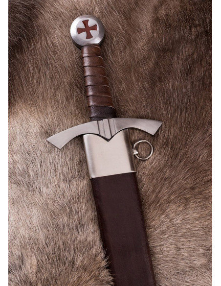 Espada templária escocesa com bainha