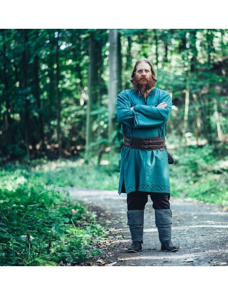 Túnica Viking modelo Borr, verde