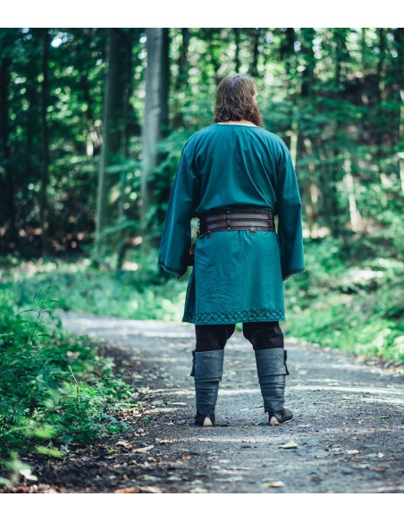 Túnica Viking modelo Borr, verde