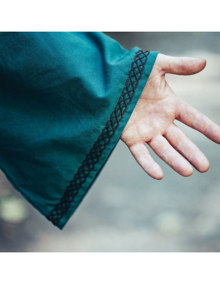 Túnica Viking modelo Borr, verde