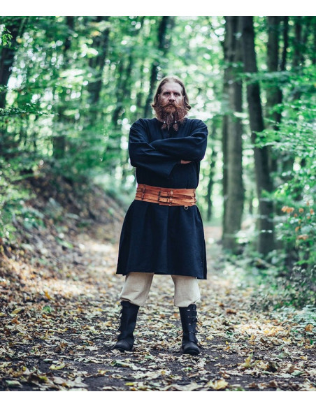 Clássico Viking Robe Thor, Preto