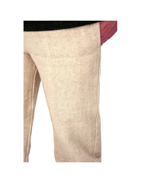 Calças medievais Joren, cânhamo