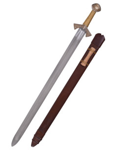 Espada Viking Langeid com bainha, século XI