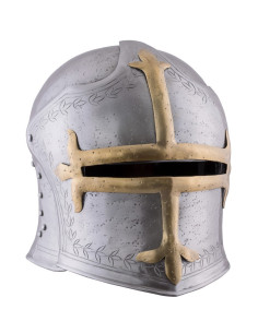 Capacete Sallet do Arqueiro com viseira, séc.