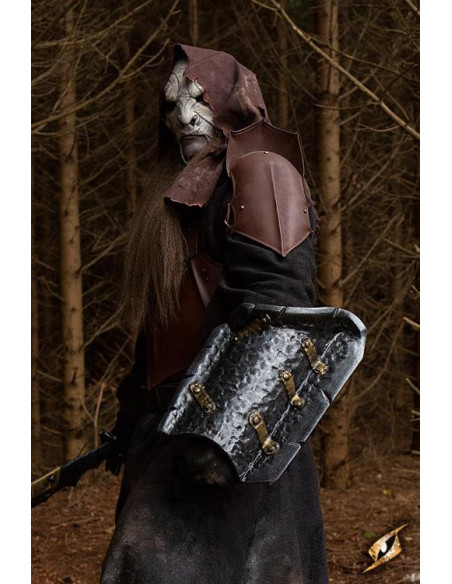 Broquel de látex Orc para antebraço