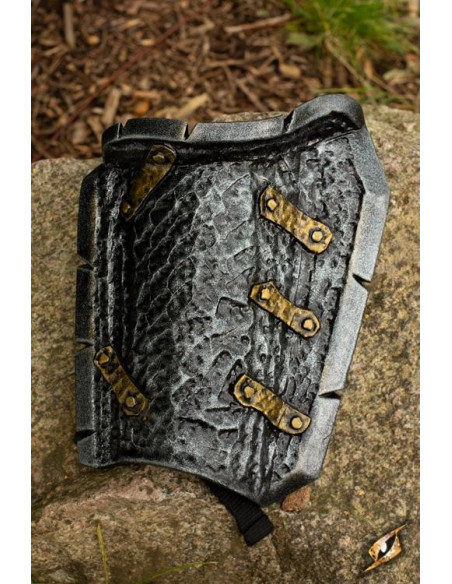 Broquel de látex Orc para antebraço