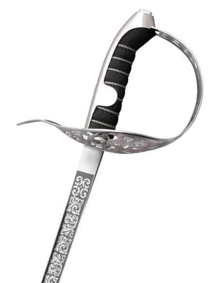 Sabre de duelo italiano com protetor...