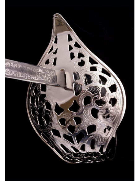 Sabre de duelo italiano com protetor...