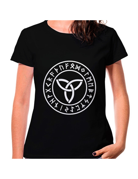 T-shirt Trisqueta Celta de Mulher...