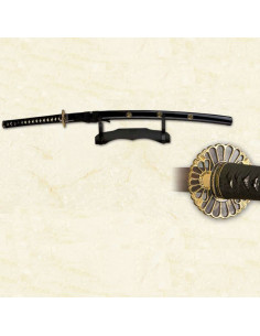 Em Setembro de madeira bainha katana + expositor preto 2