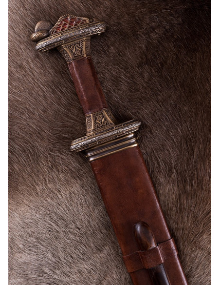 Espada escandinava Vendel era em aço...