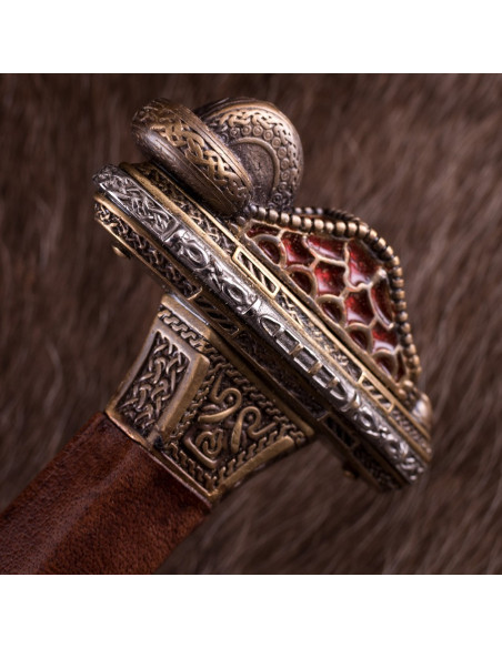 Espada escandinava Vendel era em aço...