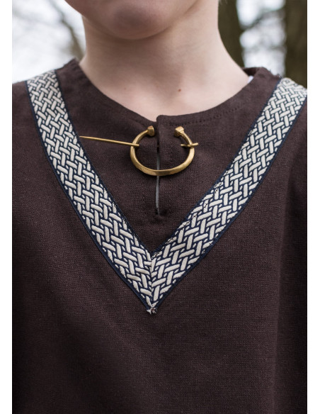 Túnica medieval Ailrik criança, cor...