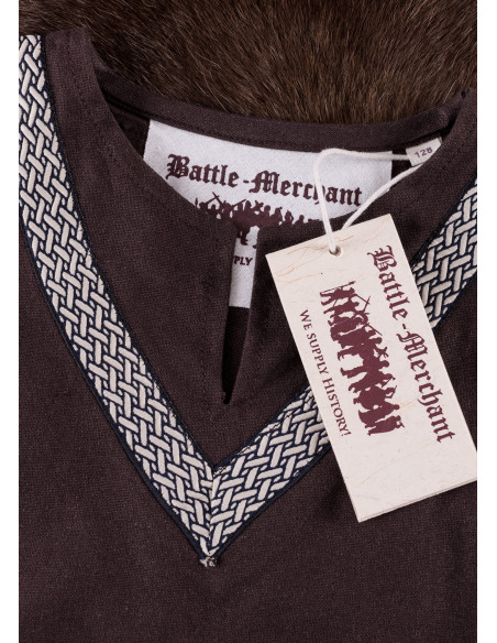 Túnica medieval Ailrik criança, cor...