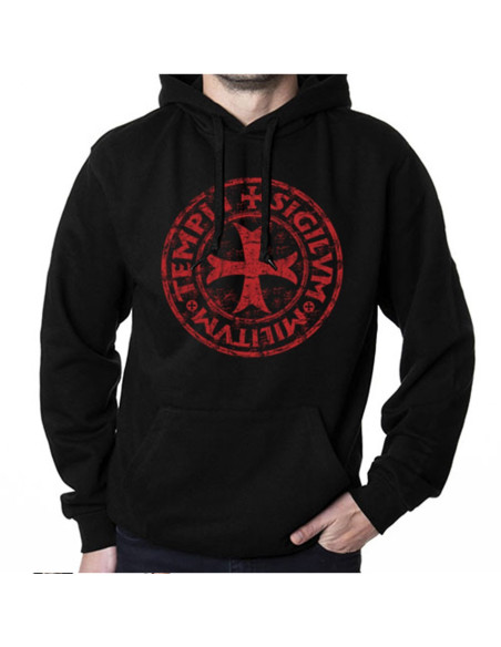 Moletom preto lenda dos Cavaleiros...