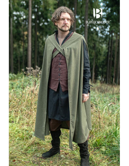 Manto de aventureiro medieval Justus,...