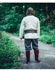 Calças de lã Viking, modelo Harald, cinza 2