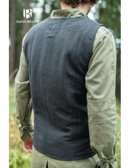 Colete camponês medieval Maron, cor...