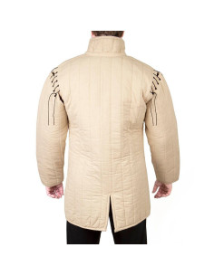 Mangas intercambiáveis de gambeson medieval 2