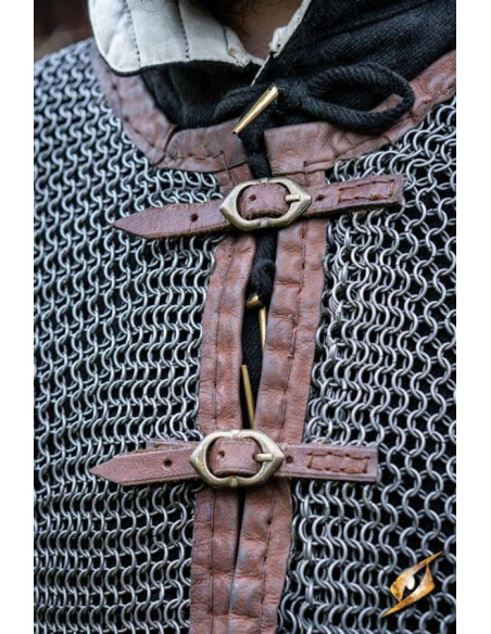 Cota de Malha Medieval de Capitão com...