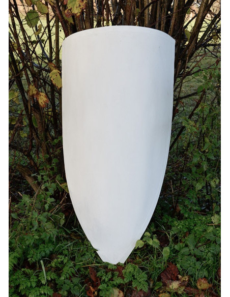 Escudo medieval comprido, para pintar