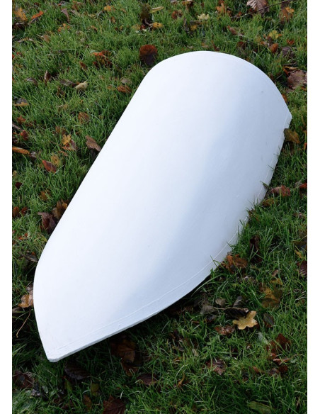 Escudo medieval comprido, para pintar