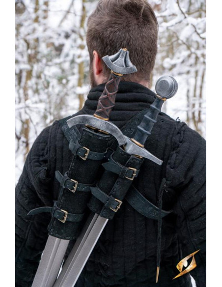 Baldric duplo para as costas, LARP