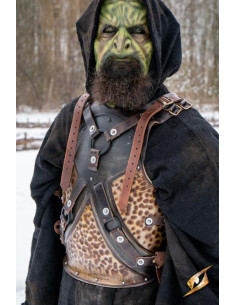 Peitoral e encosto do Orc Raider, LARP