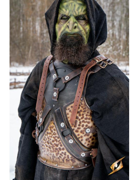 Peitoral e encosto do Orc Raider, LARP