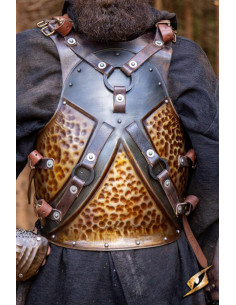 Peitoral e encosto do Orc Raider, LARP 2