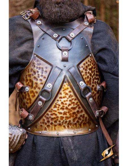 Peitoral e encosto do Orc Raider, LARP