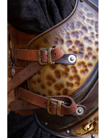 Peitoral e encosto do Orc Raider, LARP